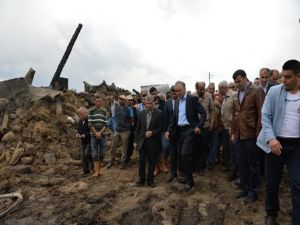 Erzurum'da korkutan yangın