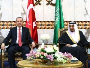 Erdoğan Suudi Arabistan Kralı'yla görüştü