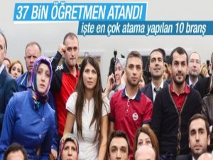 37 bin öğretmenin ataması bugün yapıldı