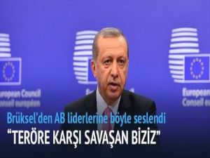 Teröre karşı savaşan biziz