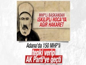 Adana'dan MHP'den istifa eden 150 kişi AK Parti'ye Geçti