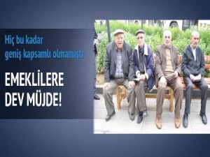 Emeklilere müjde! 20 konuda başlatıldı