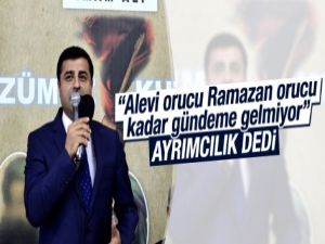 Demirtaş'tan Muharrem ayı tepkisi