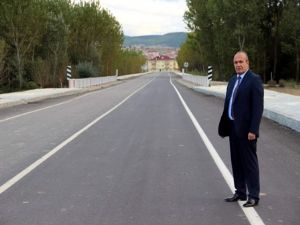 TAŞKÖPRÜ'DE ÇEVRE YOLU TAMAMLANDI