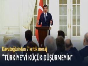 Türkiye'yi küçük düşürmeyin