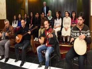  Büyükşehir'den görme engellilere müzik eğitimi