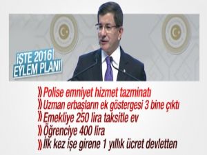 Davutoğlu 64. hükümetin eylem planını açıkladı