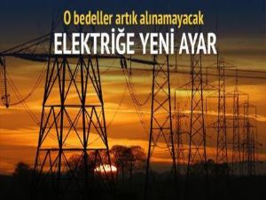 Elektrik faturasına yeni ayar