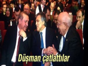 Cumhurbaşkanı Erdoğan ve Abdullah Gül nikah şahidi oldu