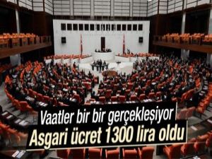 Yeni asgari ücret açıklandı