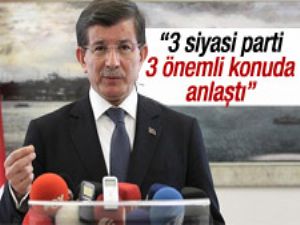 Başbakan Davutoğlu'ndan yeni anayasa açıklaması