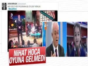 Nihat Hoca PKK'nın provokasyonuna gelmedi