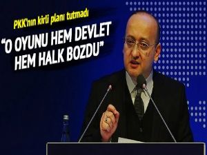 'PKK, sürece ihanet ettiği için zorda'