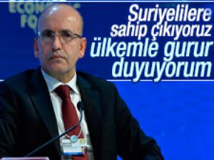 Mehmet Şimşek: Ülkemle gurur duyuyorum