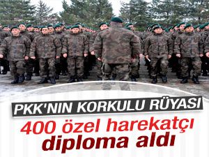 Gönüllü özel harekat polisleri mezun oldu