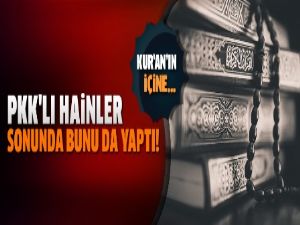 PKK'lı hainler sonunda bunu da yaptı