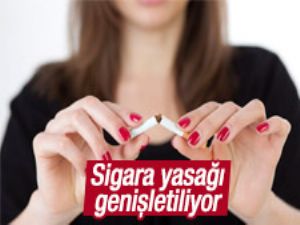 Sigara yasağının kapsamı genişletiliyor