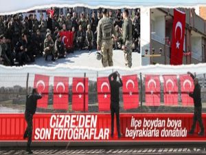 Operasyonların ardından Cizre görüntülendi