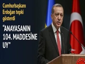 'Anayasayı çiğneyen karşısında beni bulur'