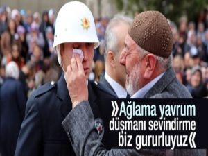 Şehidin dedesi: Düşmanı sevindirmeyin biz gururluyuz