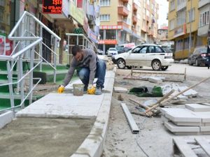 Yakutiye Erzurum'un merkezini sokak sokak yeniliyor