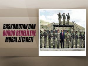 Başkomutan'dan bordo berelilere ziyaret