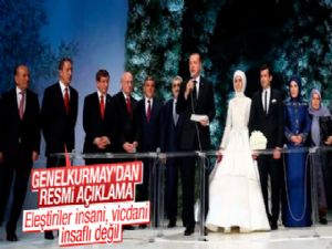 Genelkurmay'dan nikah töreni açıklaması