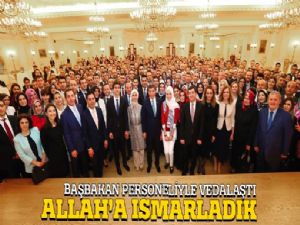 Davutoğlu yakın çalışma ekibini ağırladı