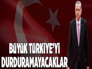 Büyük Türkiye'yi durduramayacaklar..