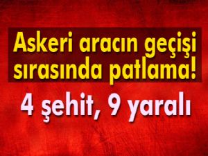 Şemdinli'den acı haber: 4 şehit, 9 yaralı