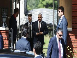 Cumhurbaşkanı Erdoğan Binali Yıldırım'ı kabul etti