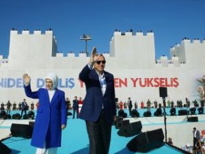 Erdoğan Yenikapı'daki Fetih Şöleni'nde konuştu