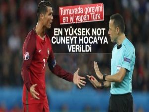 Cüneyt Çakır UEFA'dan en yüksek notu aldı