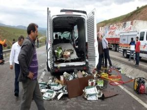 Erzurum'da Trafik Kazası: 5 Yaralı