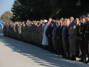 Şehit uzman çavuş için Erzurum'da tören düzenlendi