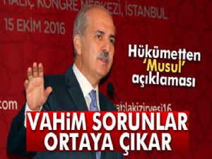 Kurtulmuş: 'Türkiye'nin Musul konusunda B ve C planları da vardır'