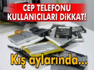 Cep telefonu kullanıcıları dikkat