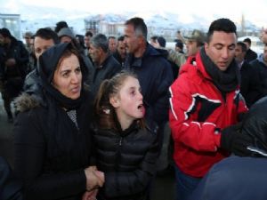 Şehidin cenazesi Oltu'da