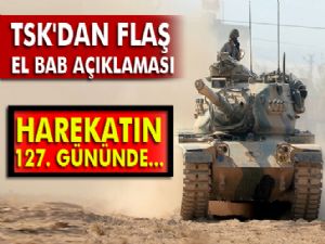 TSK'dan flaş El Bab açıklaması