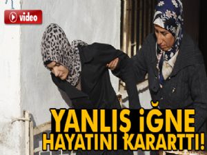 Karın ağrısı şikayetiyle gittiği semt polikliniğinden topallayarak çıktı