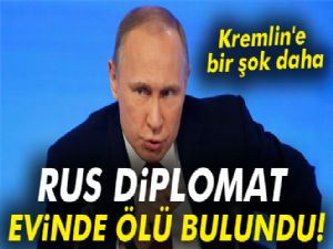 Üst düzey Rus diplomat evinde ölü bulundu!