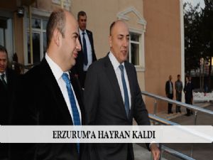  BÜYÜKELÇİ KUDZMANAS ERZURUM'A HAYRAN KALDI