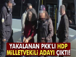 Yakalanan PKK'lı HDP eski milletvekili adayı çıktı