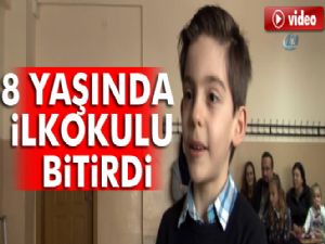 2 yaşında okuma yazma öğrendi, 8 yaşında ilkokulu bitirdi