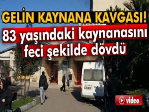 Gelin kaynana kavgası hastanede bitti