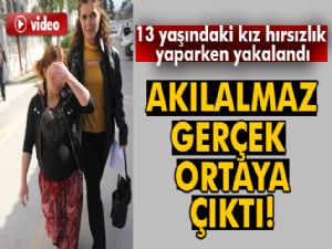 13 yaşındaki hırsızlık zanlısının 7 aylık hamile olduğu ortaya çıktı