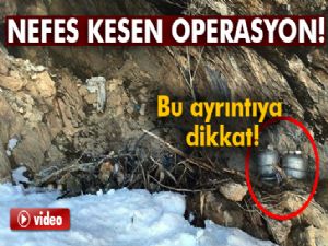 Nefes kesen PKK operasyonu!