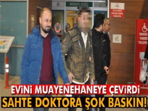 Bursa'da sahte doktora şok baskın