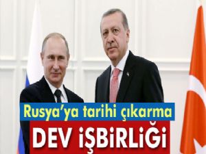 Türkiye ile Rusya arasında 100 milyar dolarlık dev işbirliği