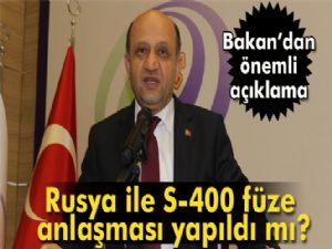 Bakan Fikri Işık'tan Rusya ile S-400 füze anlaşması açıklaması